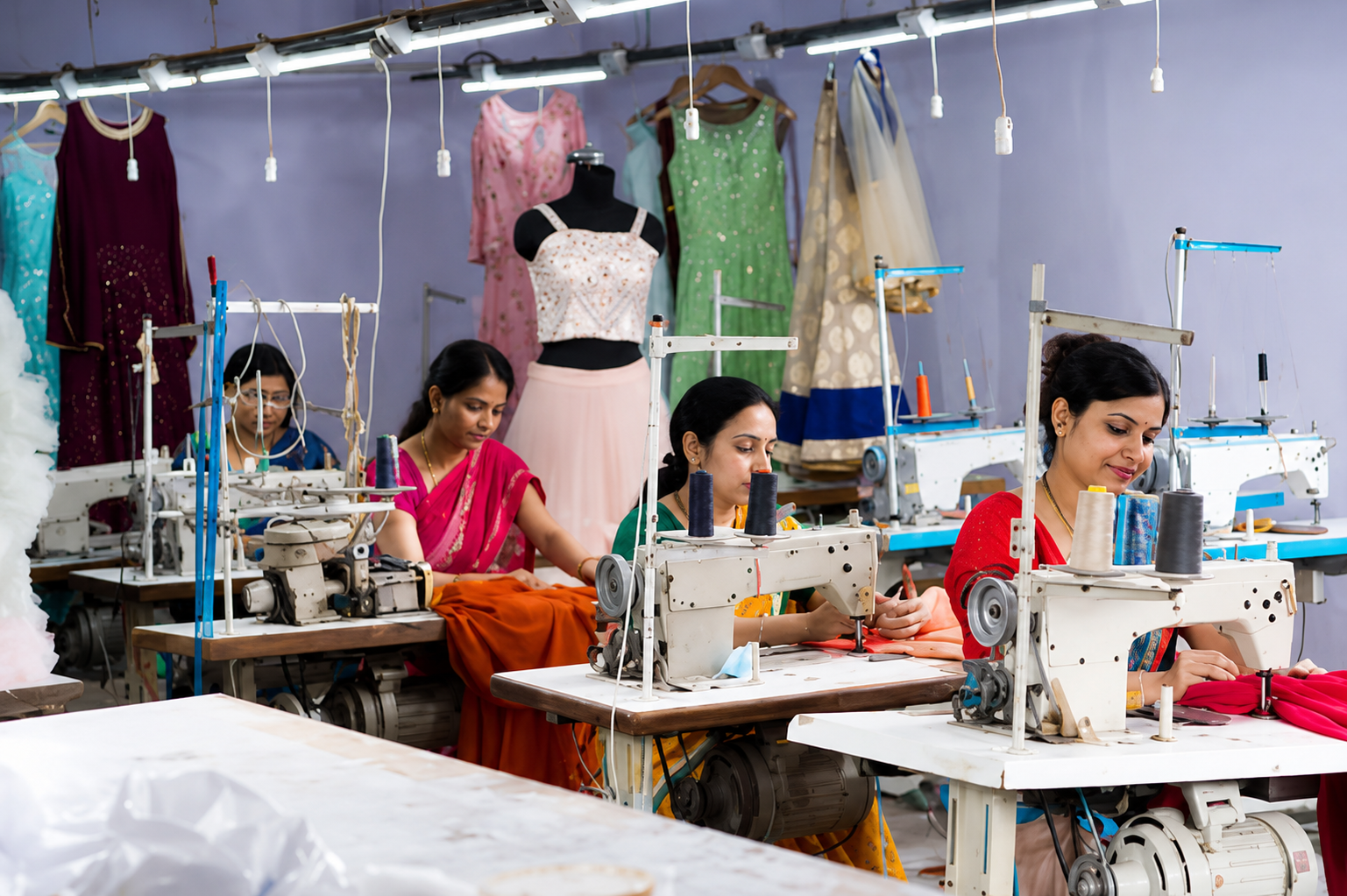 Garment Manufacturing Software Dashboard