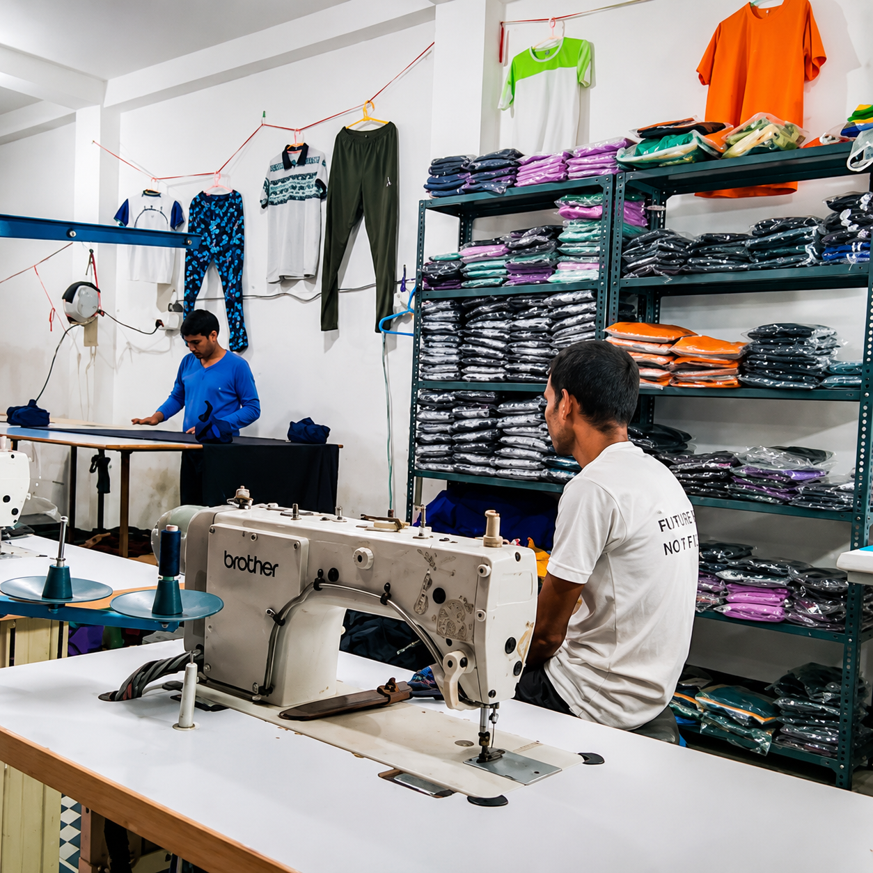 Local Tailor Management Software Dashboard