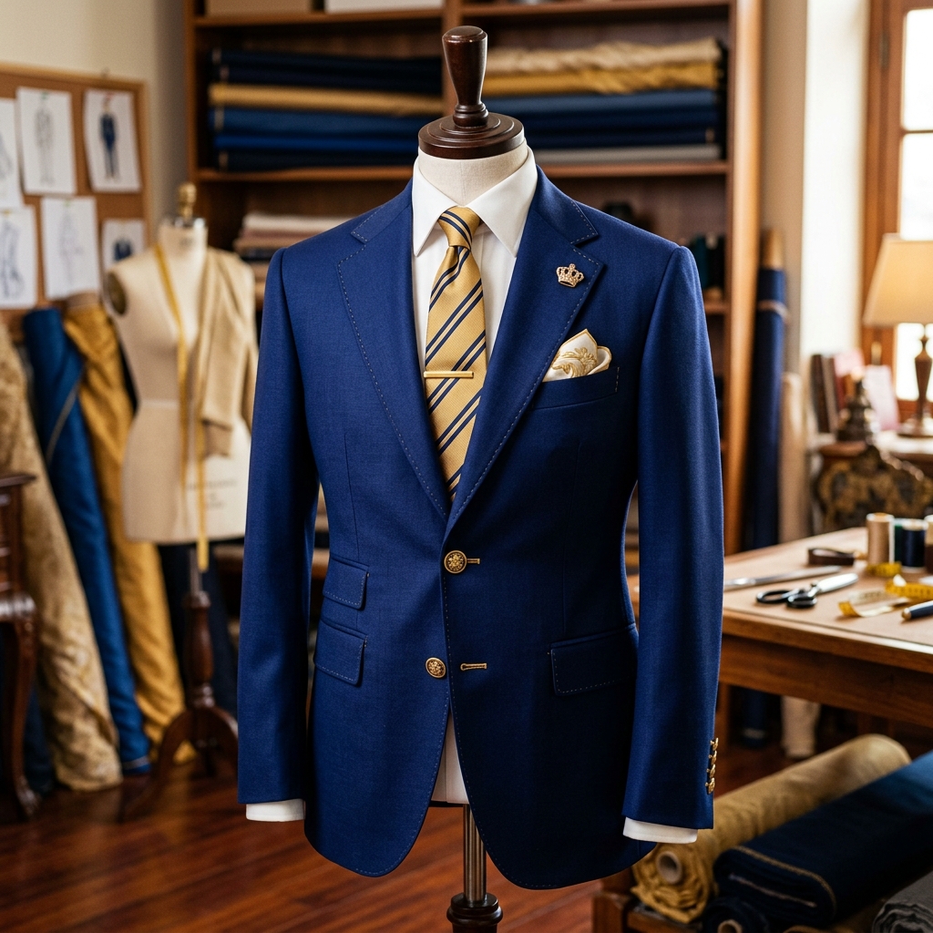 Bespoke Navy Suit